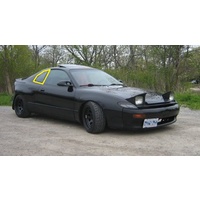 suitable for TOYOTA CELICA ST184 - 12/1989 to 2/1994 - 2DR COUPE - DRIVER - RIGHT SIDE OPERA GLASS - (SECOND-HAND)
