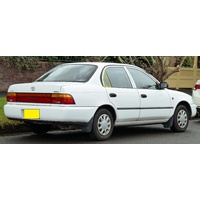suitable for TOYOTA COROLLA AE101/AE102 - 9/1994 to 10/1998 - 4DR SEDAN - DRIVERS - RIGHT SIDE REAR QUARTER GLASS - GREEN - NEW