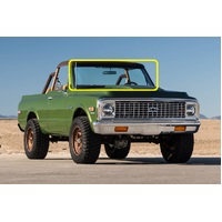 CHEVROLET BLAZER/SUBURBAN - 1/1967 to 1/1972 - UTE/PANEL VAN - FRONT WINDSCREEN GLASS - 1605W X 537H - GREEN - NEW (CALL FOR STOCK)