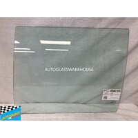 VOLVO 740/760/940/960/S90 - 1/1982 to 1/1997 - 4DR SEDAN/5DR WAGON - PASSENGERS - LEFT SIDE REAR DOOR GLASS - (615w X 490) - CALL FOR STOCK - NEW