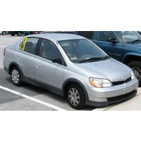 suitable for TOYOTA ECHO NCP10 - 10/1999 to 9/2005 - 4DR SEDAN - RIGHT SIDE REAR QUARTER GLASS- NEW