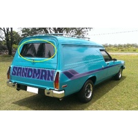 HOLDEN KINGSWOOD HD-WB - 1965 to 1977 - SANDMAN PANEL VAN - REAR WINDSCREEN GLASS - CLEAR - MADE-TO-ORDER - NEW
