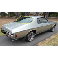 HOLDEN MONARO HQ - HJ - HX - 1971 to 1976 - 2DR COUPE (CHINA MADE) - REAR WINDSCREEN GLASS - LAMINATED  - GREEN - NEW