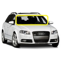 AUDI A4 B6-B7 - 8/2002 to 3/2008 - 4DR SEDAN/5DR WAGON - FRONT WINDSCREEN GLASS - MIRROR BUTTON, MOULDING - NEW