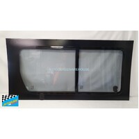 FIAT DUCATO - 2/2007 to CURRENT - LWB/SLWB VAN - DRIVERS - RIGHT SIDE MIDDLE SLIDING WINDOW - REAR PIECE SLIDES FORWARD (1350 X 665) - NEW