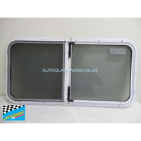 UNIVERSAL SLIDING WINDOW UNIT VAN - INSECT MESH - (790 x 410) - SECOND-HAND
