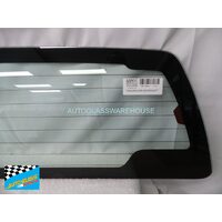 MAZDA BT-50 / ISUZU D-MAX - 6/2020 TO CURRENT - 2DR/4DR DUAL CAB - REAR WINDSCREEN GLASS - HEATED - GREEN - (SECOND-HAND)