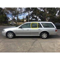 FORD FALCON AU-BA-BF - 9/1998 to 6/2010 - 5DR WAGON - PASSENGERS - LEFT SIDE REAR DOOR GLASS - NEW