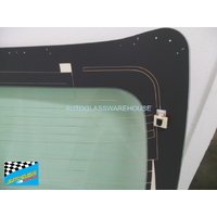 SUITABLE FOR TOYOTA AURION 4 DOOR SEDAN ASV70R, GSV70R, AXVH71R - 11/2017 TO CURRENT - REAR WINDSCREEN GLASS - HEATED, WITH ANTENNA - NEW