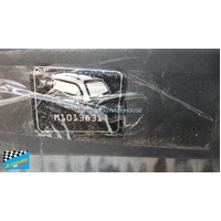 HOLDEN COLORADO RG - 6/2012 to CURRENT - 4DR DUAL CAB - REAR CANOPY FLEXIGLASS - 1400 X 700 - from Serial No. M1013831 - (SECOND-HAND)