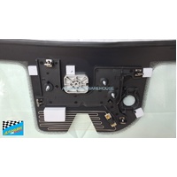 DODGE RAM 1500, 2500, 3500 - 1/2020 to CURRENT - UTE - FRONT WINDSCREEN GLASS - RAIN SENSOR, ACOUSTIC, SOLAR, HUD, ADAS 1CAM (HEATED), 4-SIDE MOULDS