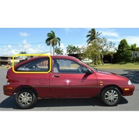 FORD FESTIVA WB - 4/1994 to 7/2000 - 3DR HATCH - DRIVERS - RIGHT SIDE REAR OPERA GLASS - (Second-hand)