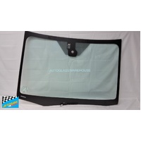 SUBARU IMPREZA G4/XV/WRX STI V1 - 1/2015 TO 12/2016 - SEDAN/HATCH/SUV - FRONT WINDSCREEN GLASS - RAIN SENSOR(PATCH DIFFERENT),HEAT WIPER - GREEN - NEW