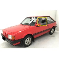 FORD LASER KA - 3/1981 to 3/1983 - 3DR HATCH - PASSENGERS - LEFT SIDE FRONT DOOR GLASS - NEW