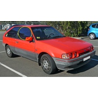FORD LASER HATCHBACK 1983 to  9/85 3DR  HATCH RIGHT SIDE FRONT DOOR GLASS - (Second-hand)
