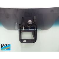 suitable for TOYOTA YARIS NCP13R - 11/2011 to 5/2020 - 3DR/5DR HATCH - FRONT WINDSCREEN GLASS - BRACKET, SOLAR TINT, ADAS1 - BOTTOM SMALL CUT OUT W/ V