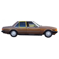 FORD FALCON XD/XE/XF - 3/1979 TO 12/1987 - SEDAN/WAGON (CHINA MADE) - DRIVERS - RIGHT SIDE REAR DOOR GLASS - (Second-hand)