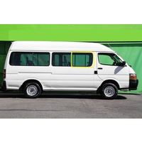 suitable for TOYOTA HIACE 100 SERIES - 11/1989 to 2/2005 - COMMUTER BUS MAXI - RIGHT SIDE FRONT SLIDER GLASS - FRONT SLIDING PIECE (790mX 523mm) - NEW