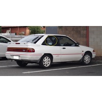 FORD LASER KF/KH - 3/1990 to 10/1994 - 3DR HATCH - DRIVERS - RIGHT SIDE REAR FLIPPER GLASS - (Second-hand)
