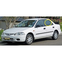 FORD LASER KJ/KL - 10/1994 to 2/1999 - 4DR SEDAN - PASSENGER - LEFT SIDE REAR DOOR GLASS -  LOW STOCK - NEW