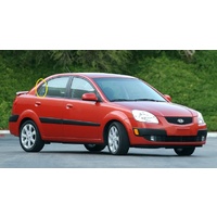 KIA RIO JB - 8/2005 to 8/2011 - 4DR SEDAN - DRIVERS - RIGHT SIDE REAR QUARTER GLASS - GREEN - NEW