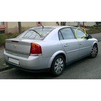 HOLDEN VECTRA ZC - JT - 2/2003 to 7/2005 - 4DR SEDAN/5DR HATCH - DRIVERS - RIGHT SIDE FRONT DOOR GLASS - NEW