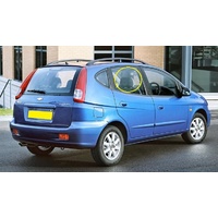 DAEWOO TACUMA U100 - 11/2000 to 12/2004 - 5DR WAGON - DRIVERS - RIGHT SIDE REAR DOOR GLASS - NEW