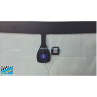 MITSUBISHI MIRAGE 	LA - 2013 to 1/2020 - 5DR HATCH - SEDAN - FRONT WINDSCREEN GLASS - RAIN SENSOR LENS, MIRROR BUTTON - NEW