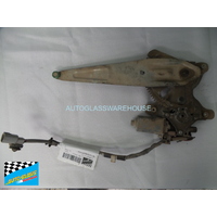 suitable for TOYOTA LANDCRUISER 100 SERIES - 3/1998 to 10/2007 - 5DR WAGON - DRIVER - RIGHT SIDE REAR WINDOW REGULATOR - ELECTRIC - (SECOND-HAND)