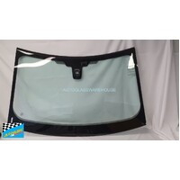 RANGE ROVER EVOQUE L538 - 2014 TO 4/2019 - 5DR SUV - FRONT WINDSCREEN - RAIN SENSOR (TRAPEZIUM OPENING), SOLAR PVB, TOP MOULD, RETAINER, DE-VAPOUR