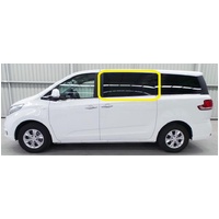 LDV G10 VAN - 04/2015 TO CURRENT - VAN - PASSENGERS - LEFT SIDE FRONT CARGO BONDED FIXED WINDOW GLASS - PRIVACY GREY - NO HOLE - NEW