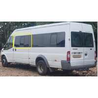 FORD TRANSIT VH/VJ/VM - 11/2000 to 9/2014 - MWB/LWB/JUMBO VAN - LEFT SIDE FRONT SLIDING DOOR SLIDING UNIT - BONDED - 630 X 1420 - NEW