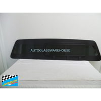 suitable for TOYOTA HILUX ZN210 - 2005 to 2015 - UTE - REAR WINDSCREEN SLIDING WINDOW GLASS - PRIVACY TINTED - 1336 X 313 - NEW