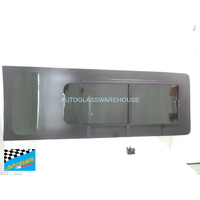 suitable for TOYOTA HIACE ZX H30 - 6/2019 to CURRENT - SLWB (MAXI) VAN - DRIVERS - RIGHT SIDE REAR SLIDING ASSEMBLY - PRIVACY - 1641 X 594 (DOT) - NEW