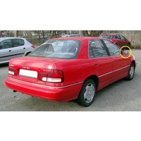 HYUNDAI LANTRA J1 - 5/1991 to 8/1995 - 4DR SEDAN - DRIVERS - RIGHT SIDE MIRROR WITH BACKING PLATE - (Second-hand)
