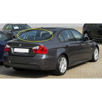 BMW 3 SERIES E90 - 4/2005 to 2/2012 - 4DR SEDAN - REAR WINDSCREEN GLASS - HEATED - GREEN - NEW (LIMITED STOCK)