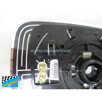 MAZDA CX9 - 6/2016 TO CURRENT - 5DR WAGON - PASSENGERS - LEFT SIDE MIRROR WITH CLOSE CAR INDICATOR HEATED - R125 -TK70 - GENUINE - (SECOND-HAND)