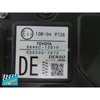 FITS A TOYOTA COROLLA MZEA12R/ZWE211R - 6/2018 TO CURRENT - 5DR HATCH - FRONT WINDSCREEN CAMERA 8646C-12010 / 036500-7973 DENSO - (SECOND-HAND)