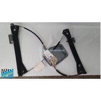 VOLKSWAGEN SCIROCCO R - 8/2012 to 12/2016 - 3DR HATCH - PASSENGER - LEFT SIDE FRONT DOOR REGULATOR - (SECOND-HAND)