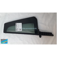 VOLKSWAGEN TIGUAN ALLSPACE AD1 - 7/2018 TO CURRENT - 5DR SUV - 7 SEATERS  - LEFT SIDE REAR QUARTER GLASS  - GREEN - ENCAPSULATED - (OEM - 5NN.845.213-