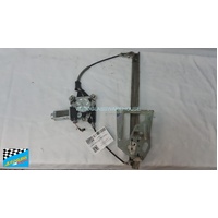MAHINDRA XUV500 W8 - 6/2012 to CURRENT - 5DR WAGON - PASSENGERS - LEFT SIDE REAR WINDOW REGULATOR - (SECOND-HAND)
