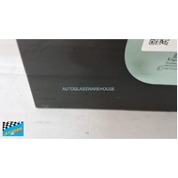 FITS A TOYOTA HIACE ZX SLWB - 6/2019 TO CURRENT - BUS/COMMUTER - RIGHT SIDE FRONT CARGO GLASS - GREEN - WIDE CERAMIC - (1425 X 595) - (SECOND-HAND)