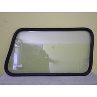 NISSAN PATROL MQ/GQ - 1980 TO 1997 - 5DR WAGON - DRIVERS - RIGHT SIDE REAR CARGO GLASS - ONE PIECE - NEW