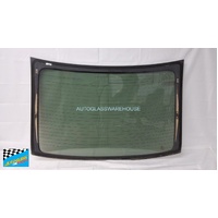 HONDA ACCORD CR - 6/2013 to 11/2019 - 4DR SEDAN - REAR WINDSCREEN GLASS - GREEN - HEATED - ANTENNA - 1234MM X 848MM - NEW