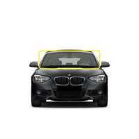 BMW 1 SERIES F20 - 10/2011 to 10/2019 - 5DR HATCH - FRONT WINDSCREEN GLASS - RAIN SENSOR, ADAS 1 CAM, TOP&SIDE MOULD - GREEN - NEW