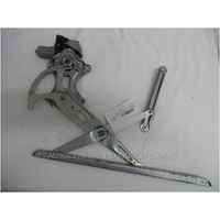 suitable for TOYOTA RAV4 40 SERIES - 2/2013 to 5/2019 - 5DR WAGON - DRIVERS - RIGHT SIDE FRONT WINDOW REGULATOR ELECTRIC - (Second-hand)