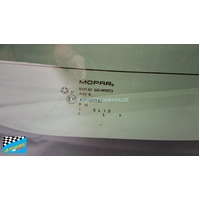 CHRYSLER GRAND VOYAGER RT 5TH GEN - 04/2008 to 12/2016 - 5DR WAGON - REAR WINDSCREEN GLASS (1 HOLE) - HEATED - PRIVACY TINT - 1410 X 550 (SECOND-HAND)
