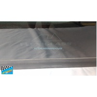 HOLDEN COLORADO RG - 6/2012 to CURRENT - 4DR DUAL CAB - REAR CANOPY FLEXIGLASS - 1400 X 700 - from Serial No. M1013831 - (SECOND-HAND)