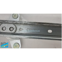 suitable for TOYOTA RAV4 XA50 - 3/2019 to CURRENT - 5DR WAGON - PASSENGERS - LEFT SIDE REAR WINDOW REGULATOR - (SECOND-HAND)