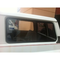 NISSAN PATROL GQ SWB - 1988 to 1997 - 2DR HARDTOP - LEFT or RIGHT SIDE CARGO GLASS - WITHOUT RUBBER (Brisbane Stock Only) - NEW